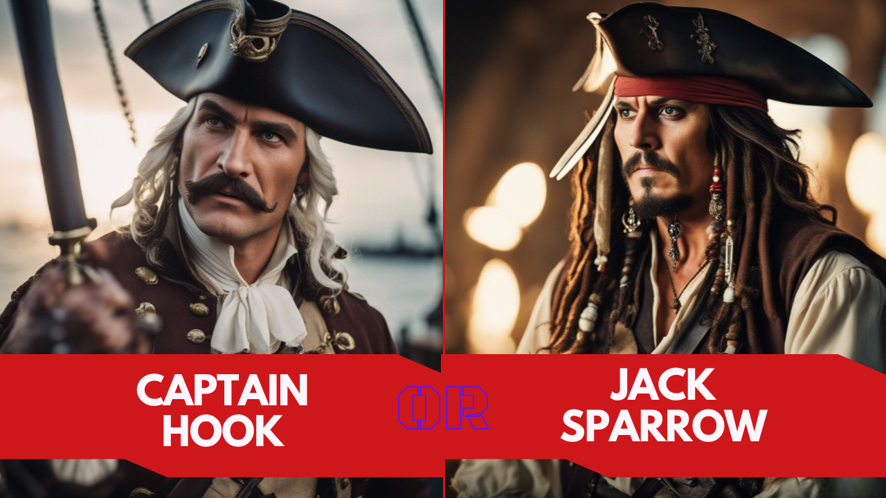 Captain Hook vs. Jack Sparrow: Who's the Ultimate Pirate Icon?